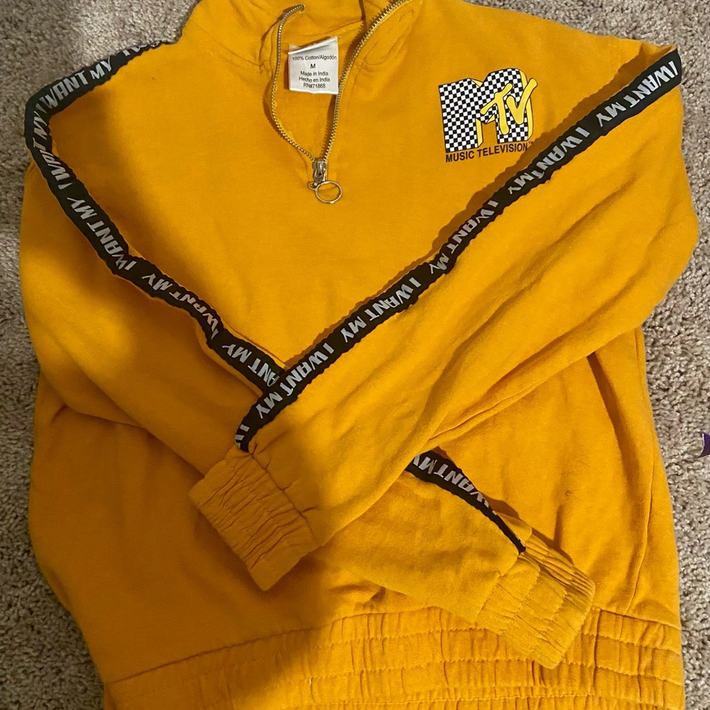 MTV Vintage sweatshirt orange